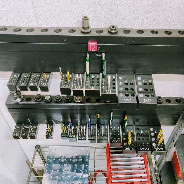 Tap Storage & Magnetic Tool Flags