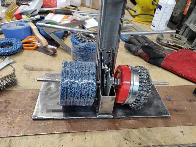 tube angle grinder wrench holder
